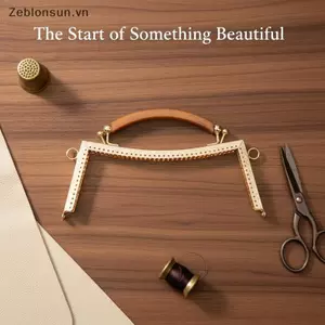 # HB # Mini Kim Loại Ví Khung Kiss Clasp Túi Phần Cứng Vintage Ví Khóa Khung Túi Kiss Clasp Lo DIY Craft.