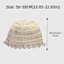 Mũ móc IFASIN, Mũ beanie rỗng tua rua thoáng khí, Mũ chui đầu thủ công đính cườm phong cách Bohemian dành cho nữ