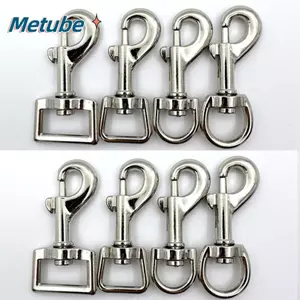 METUBE 3 Khóa Lực Kéo, Khóa Hành Lý Móc Chụp Hợp Kim Kẽm, Kẹp Kích Hoạt Xoay Chất Lượng Cao Khóa Kéo Thú Cưng