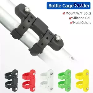CQCJ Xe Đạp Bình Nước Lồng Adapter, Dây Đeo Lồng Bình Nước Silicon Nhiều Màu Sắc, Dây Đeo Đàn Hồi Chống Trơn Trượt Đa Năng Phù Hợp Với Không Khoan Chai Nước Gắn Khung