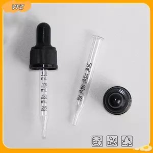 VFZ Đầu Nhỏ Giọt Kính Khuỷu Tay Tốt Nghiệp Đầu Nhỏ Giọt Phụ Kiện Chai Làm Đẹp Trang Điểm Dụng Cụ Chăm Sóc Da Louislifecool