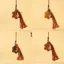 # HB # Móc khóa ngựa linh vật bằng gỗ Phim hoạt hình Pony Dây đeo điện thoại Mặt dây chuyền Bapa Treo trang trí Quà tặng tiệc năm mới.