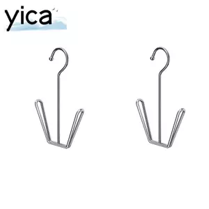 YICA 2 Chiếc Giá Phơi Giày, Móc Treo Giày Dày Chống Trơn Trượt, Dụng Cụ Sấy Giày Sáng Tạo Giá Đỡ Giày Inox Cho Ban Công