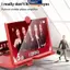 MAKY 10inch 3D Màn Hình Điện Thoại Kính lúp Khuếch Đại Thiết Kế Gấp HD Video Kính Phóng Đại Phim Điện Thoại Thông Minh Braet Giá Đỡ VN