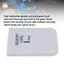 guansfs 1 Thẻ nhớ Mega Dung lượng lưu trữ 1 MB cho trò chơi PS1 Đọc nhanh Ghi dữ liệu An toàn Nhẹ và nhỏ gọn Tương thích với bảng điều khiển trò chơi (1 chiếc)