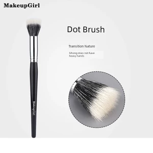 kem má hồng cọ đánh má cọ má hồng kem Charm Girl Chấm Fine Light Front Wool Small Blush Brush