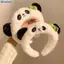 Bluelover Hoạt Hình Dễ Thương Gấu Trúc Sang Trọng Cho Nữ Rửa Mặt Công Viên Giải Trí Ngộ nghĩnh Và Sáng Tạo Cho Vườn Thú Phụ Kiện Tóc Mới