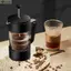 Nồi pha cà phê YOLOGO French Press, Máy pha cà phê trà chịu nhiệt 350 / 600 / 1000ML, Nồi pha cà phê thủy tinh Borosilicate