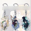 SQ11 Demon Slayer Acrylic Móc Khóa Hoạt Hình Anime Tomioka Giyuu Mặt Dây Chuyền Bền Cho Ba Lô Túi & Chìa Khóa