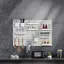 MAKY Kệ Treo Tường Màn Hình DIY Pegboard Kit Lỗ Ban Cho Tấm Tường Trang Trí Nhà Treo Kệ Trang Trí VN
