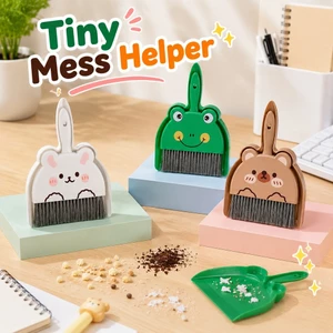 Sử dụng hàng ngày Bộ chổi để bàn mini Bộ bàn chải làm sạch bàn Bộ chổi mini và chổi lau bụi cho bàn phím lựa chọn