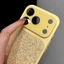 Vỏ máy ảnh kim cương lấp lánh Vỏ điện thoại cho iPhone 17 Pro Max 16 15 14 13 Vỏ bảo vệ chống sốc