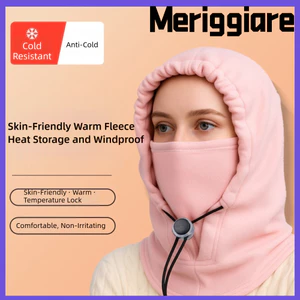 Mũ Balaclava MERIGGIARE, Chống Lạnh Với Mũ Chui Đầu, Mũ Bảo Vệ Tai Ấm Áp Chống Gió Thoáng Khí Thể Thao Ngoài Trời