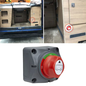 Công tắc cách ly Pin LACYESUK, Công tắc núm định vị Công tắc ngắt kết nối Pin 2 vị trí, Sửa đổi ô tô Bảo vệ chống rò rỉ Thiết bị thứ hai Công tắc chọn Pin 2 chân cho ô tô