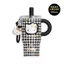 X & W Vàng Đen Houndstooth Hello Kitty Thermos Cup Thép không gỉ 316 có giá trị cao