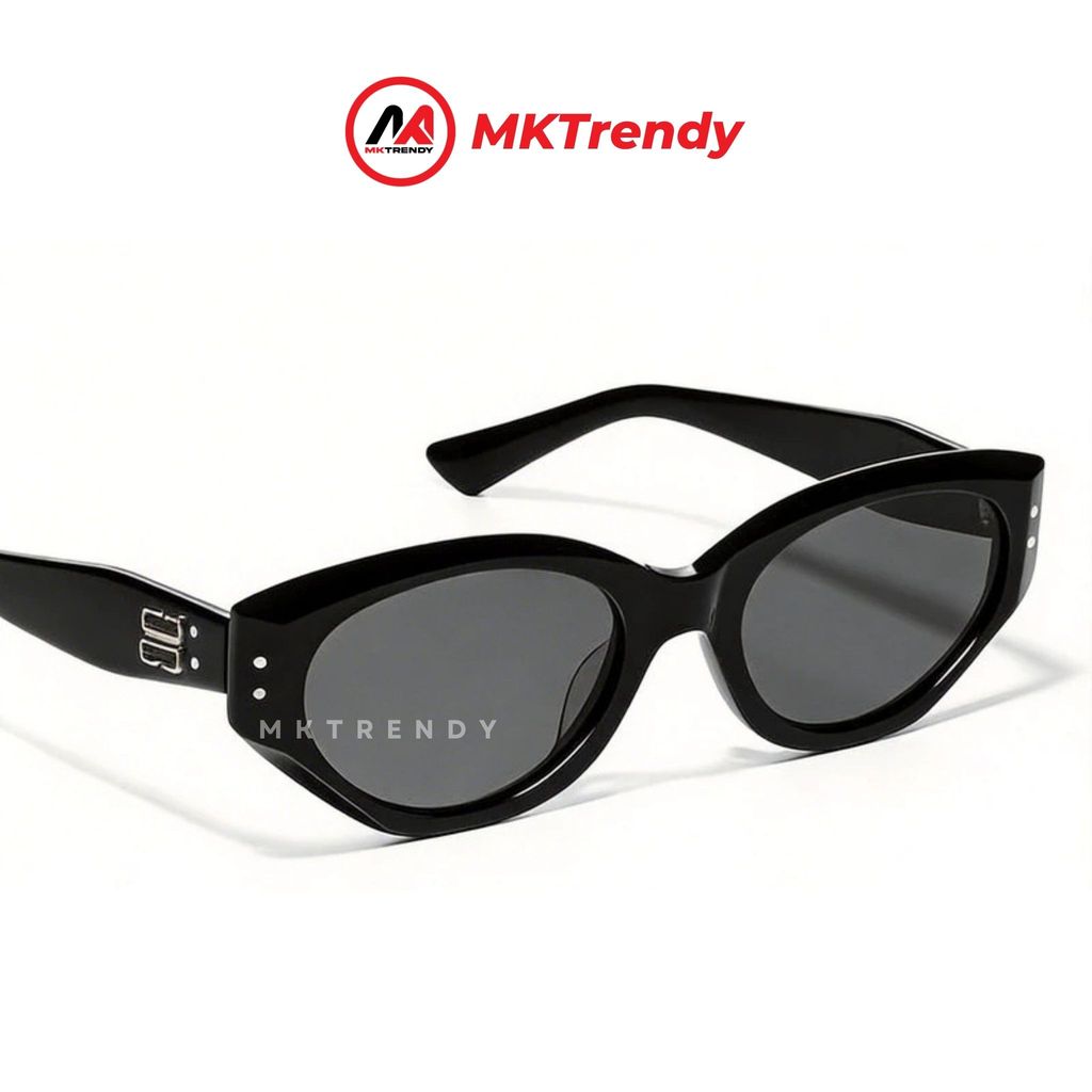 [SPD VHL x MKTRENDY] Kính râm mắt mèo sang trọng chống tia UV T838 tặng túi đựng kính khăn lau kính