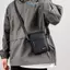 Túi đeo chéo E-WOITD Canvas Túi lớn Túi đeo chéo cổ điển Unisex Túi đeo chéo thông thường E-WOITD