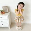 ✿ Bé Gái Lông Tơ Tay Áo Họa Tiết Tee & Quần Short Hoa 2 Bộ 5 Kiểu Trang Phục Thường Ngày Mùa Hè Cho Trẻ Em
