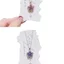 Ánh Sáng Pháp Sang Trọng Tím Zircon Giọt Nước Micro-Ind Vòng Cổ Nữ Tinh Tế Thời Trang Cao Cấp Xương Đòn Dây Chuyền Tất Cả