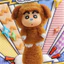 Spike Price Chính Hãng Crayon Shin-Chan Big Tail Dòng Thế Hệ Thứ Hai Vinyl Sang Trọng Quyến Rũ Ngộ nghĩnh Shin-Chan Cross-Dressing Búp Bê Móc Khóa Quà Tặng