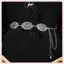 JRP Thời Trang Đơn Giản Openwork Lá Trang Trí Dây Xích Thắt Lưng Mỏng Dây Xích Nữ Trang Trí Dây Thắt Lưng Đầm Kim Loại Trang Sức Phụ Kiện JRP