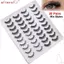 AFTEROF Lông Mi Giả, Lông Tơ Wispies Criss-cross Mink Lash, Làm Đẹp Handmade Hỗn Hợp 4 Kiểu Dày Mắt Dụng Cụ Trang Điểm Nối Mi