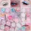 CATMALLER88 6 Cái / bộ Gel Lấp Lánh Toàn Thân, Hình Trái Tim Ngôi Sao Hình Mặt Trăng Bóng Mắt Lấp Lánh, Nhiều Màu Sắc Lâu Dài Lấp Lánh Lấp Lánh Lấp Lánh Lấp Lánh Lấp Lánh Lấp Lánh Lấp Lánh Cho Trang Điểm Tiệc