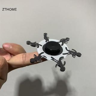 ZTHOME 1 / 2 / 3 Chiếc Sti Man Ngón Tay Spinner Matchsti Người Chạy Động Con Quay Nhựa Sti Hình Ngộ nghĩnh Trầm Cảm Xoay Con Quay HOT