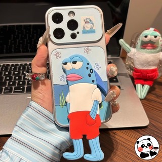 Ốp Điện Thoại Cá Đáy Bikini Dễ Thương Có Chân Đế Cho Samsung Galaxy S26 S25 Edge S24 S23 S22 S21 S20 FE Lite Plus Note 20 Ultra 5G 4G Vỏ Mềm Hoạt Hình