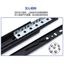 Dinit 35 Rộng Ba Phần Tủ Trượt Nội Thất Tắt Tiếng Ba Phần Theo Dõi Sắt Ba Phần Ngăn Kéo Đường ray H8MC