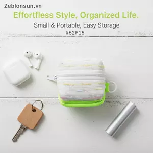 # HB # Ví đựng tiền xu Mini nhẹ Túi lưu trữ di động dễ thương cho tai nghe Chìa khóa trang sức nhỏ Sử dụng chuyến đi gia đình.