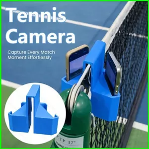 Giá đỡ máy ảnh lưới tennis PS1 Giá đỡ điện thoại Giá đỡ máy ảnh quần vợt cho cầu lông và bóng dưa chuột SP1