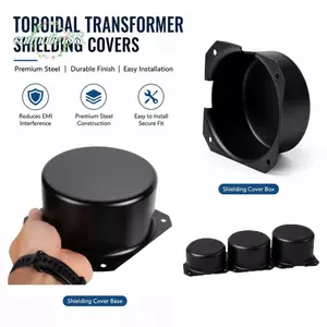 CATMALLER88 1 Cái Tấm chắn bảo vệ biến áp kim loại, T130 T140 T150 Vỏ chắn biến áp hình xuyến kim loại, Loa bảo vệ biến áp Chuông cuối biến áp