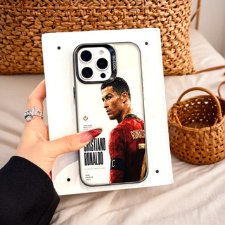 Ốp Lưng iPhone Cristiano Ronaldo No.7 Cho iPhone 17 7 8 xs xr 11 12 13 14 15 16 Pro Max Plus CR7 Ốp lưng TPU mềm