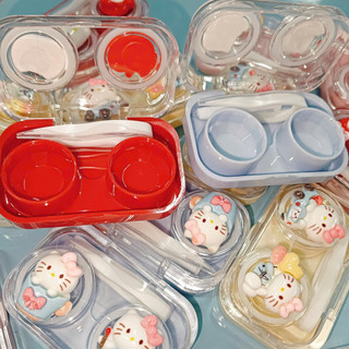 Bùng Nổ Độ Dễ Thương Với Hộp Đựng Lens Hello Kitty – Nhỏ Gọn, Tiện Lợi, Cực Xinh Dành Riêng Cho Hội Mê Làm Đẹp!