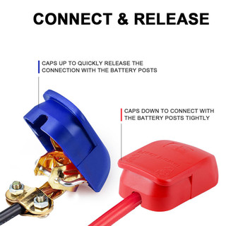 2 Đầu Cốt Bình Ắc Quy 12V - Kẹp Cực Tháo Nhanh, Kết Nối Chắc Chắn