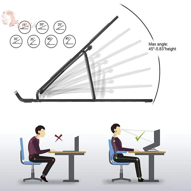 KOPA 8 Gear Có Thể Gập Lại Giá Đỡ Laptop Di Động Máy Tính Xách Tay Hỗ Trợ Đế Có Thể Điều Chỉnh Nâng Giá Đỡ Làm Mát Phụ Kiện Laptop VN