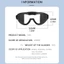 Shas Training Eyewears Kính thể thao di động Kính mắt bóng đá chống bụi