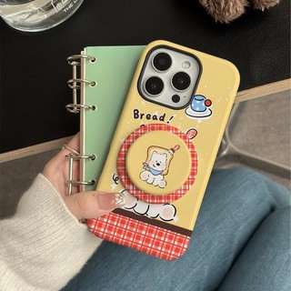 Bánh Mì Puppy Họa Tiết 17pro Ốp điện thoại Thích Hợp Cho iPhone 11 12promax 12 13 14 15 Pro Max Ốp điện thoại 14promax 15pro 16 Pro Max 17 17promax Vỏ