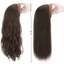JUIC Curly Headband, Hair Extension Natural Hairpieces Tổng hợp, Dễ thương hình chữ U dài gợn sóng Tóc giả Kẹp nữ