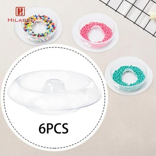 Rọt hạt bát bộ trong suốt cho Crafting DIY, phù hợp làm vòng tay và mặt dây chuyền