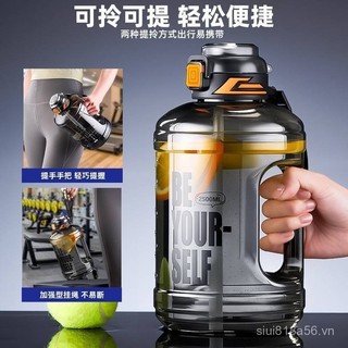 Cốc Nước Mới Dung Tích Lớn Chịu Nhiệt Độ Cao Tấn Thùng Kích Thước Lớn Thể Dục Thể Thao Bình Nước Bé Trai Tonton Cup X