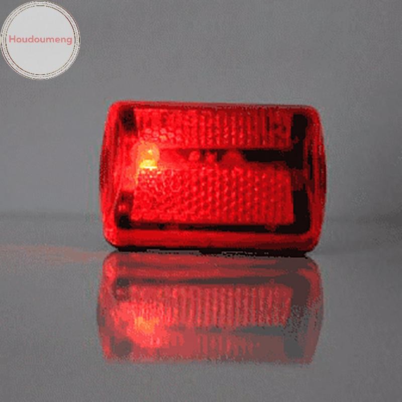 Đèn hậu xe đạp màu đỏ Hodou 5 LED nhấp nháy, chạy pin AA, an toàn ban đêm, đèn cảnh báo VN
