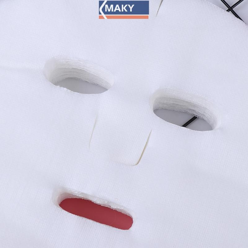 Onetimingcool 100pc Giấy mặt dùng một lần Cotton Vải không dệt DIY Mặt nạ tấm VN