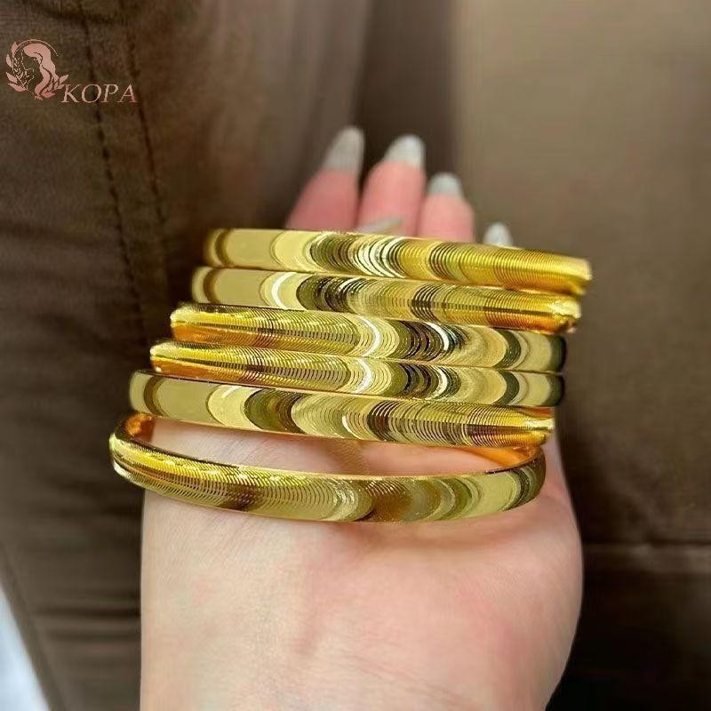 Vòng tay mắt KOPA với họa tiết gợn sóng dành cho phụ nữ Vòng tay sang trọng Tiệc trang sức Quà tặng VN