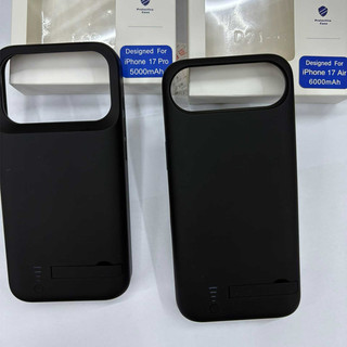 [JLK] Ốp sạc dự phòng 17PROMAX Portabel 6000mAh cho iPhone 17Air 17 ProMax 16 15 14 Plus 13 12 Pro Max Vỏ sạc pin ngoài