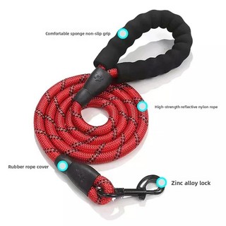 Nhỏ Vừa Chó Kích Thước Chống Cháy Nổ Đấm Đồ Cho Thú Cưng Dây Xích Chó Dây Xích Chó Phản Quang Có Thể Điều Chỉnh Chó Đi Bộ Dây Xích