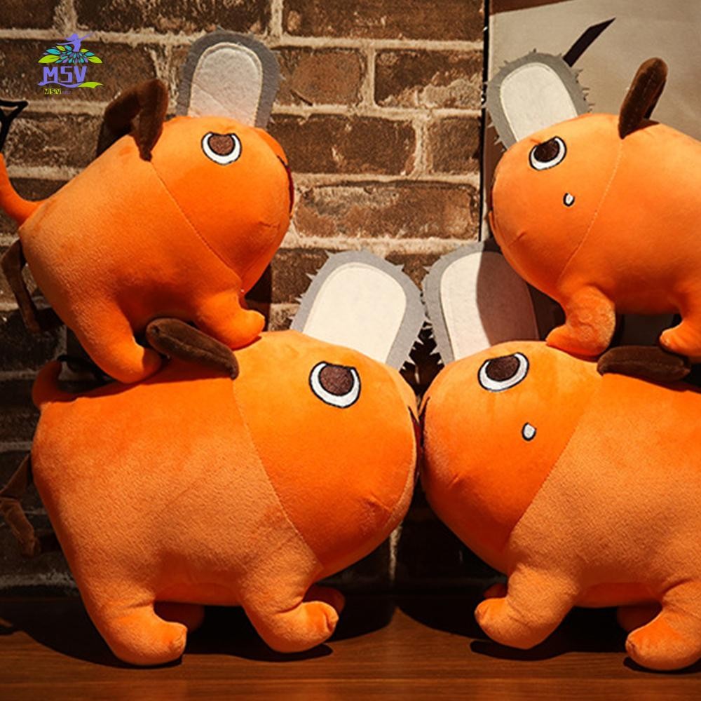 Cưa Xích Người Pochita Sang Trọng Búp Bê Mềm Mại Thoải Mái Thân Thiện Với Da Nhồi Bông Mặt Dây Chuyền Cho Túi Đeo Ngang Móc Khóa Mặt Dây Chuyền