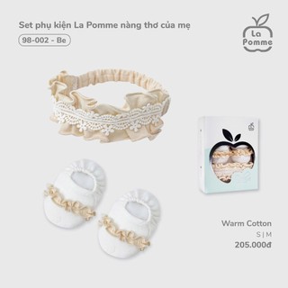 La pomme AW2025 Set phụ kiện La Pomme cho bé T10.4