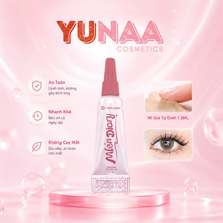 [Y255b] [HỎA TỐC] KEO DÁN MI giả tự dính MLEN DIARY 1.5ml - An toàn không gây kích ứng nhẹ nhàng nhanh khô và không mùi